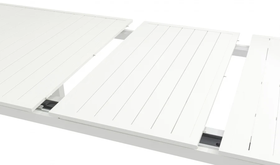Maldives 95.5" Aluminum Outdoor Patio Dining Table - Image 25