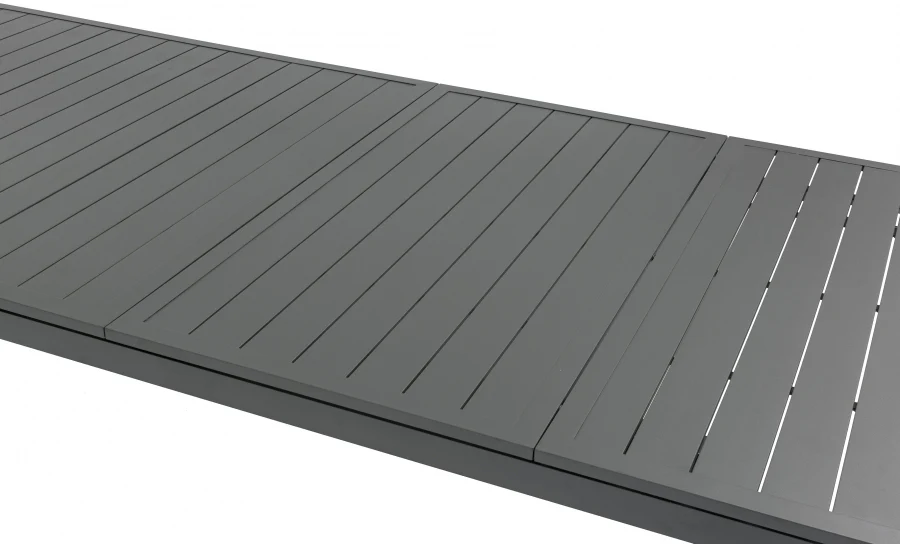 Maldives 95.5" Aluminum Outdoor Patio Dining Table - Image 9