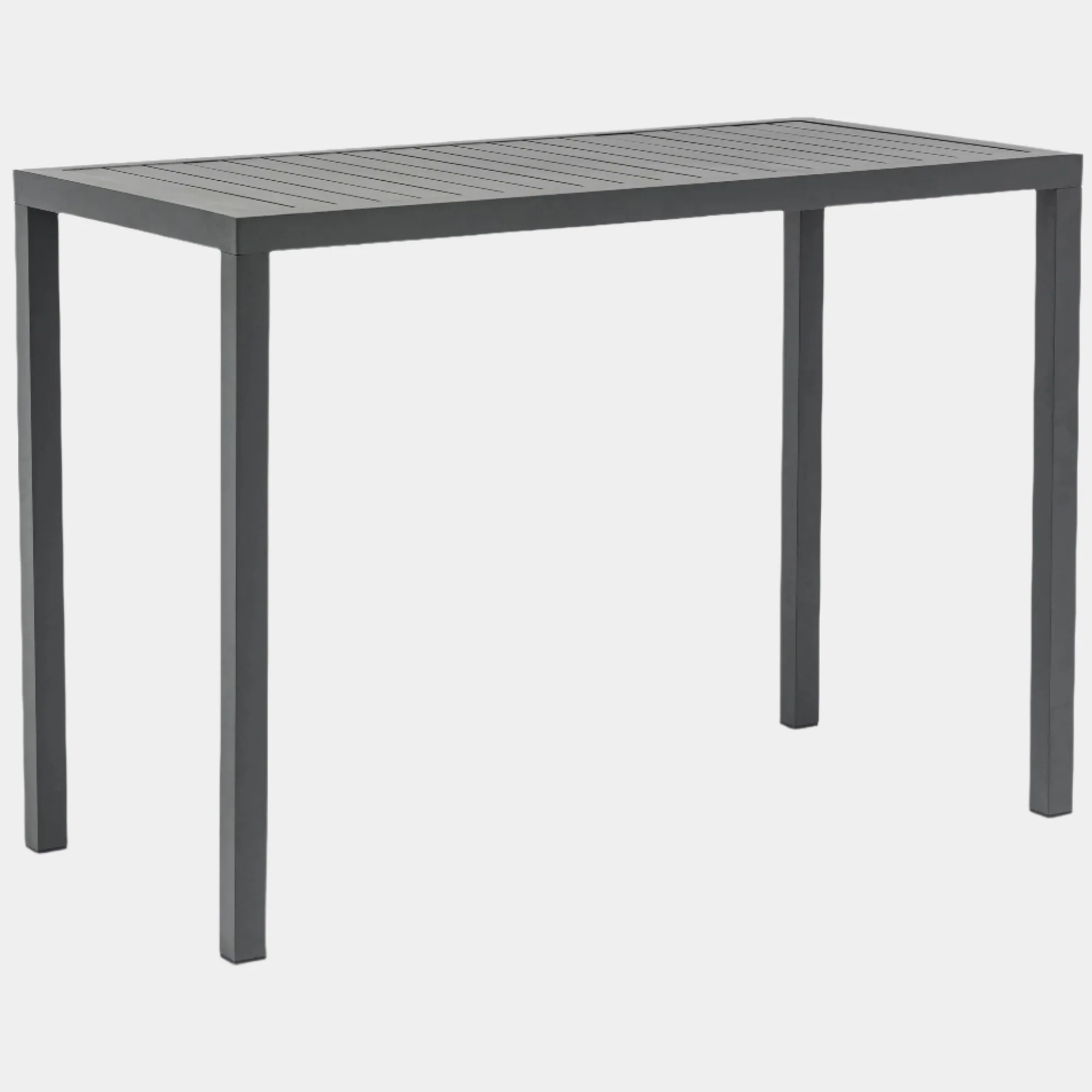 Maldives Aluminum Outdoor Patio Rectangle Bar Table