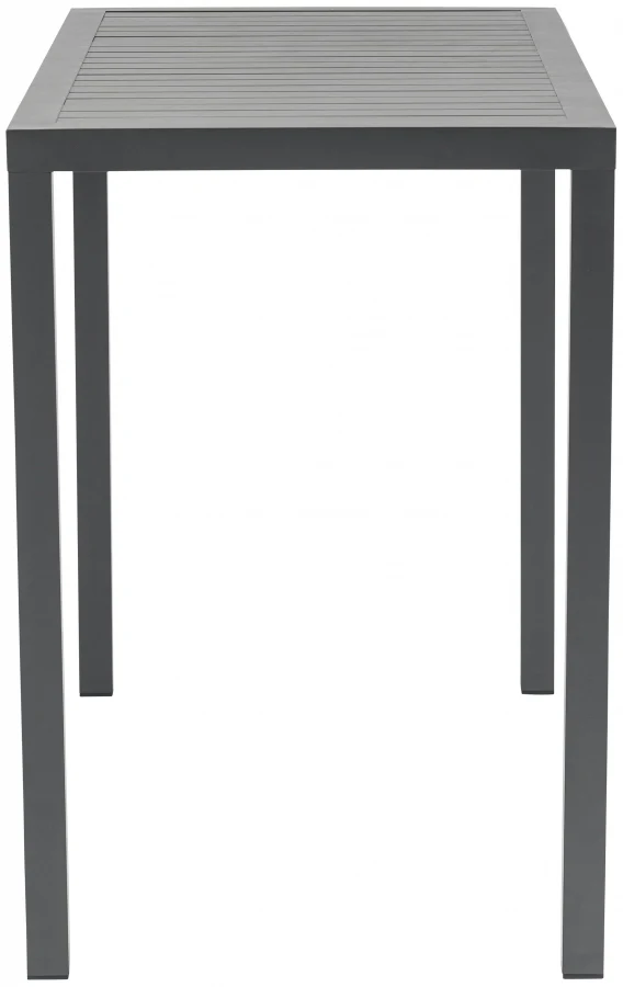 Maldives Aluminum Outdoor Patio Rectangle Bar Table - Image 4