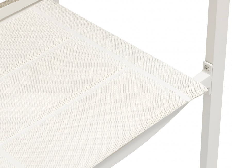 Maldives Mesh And Rope Fabric Outdoor Patio Dining Arm Chair - Image 18