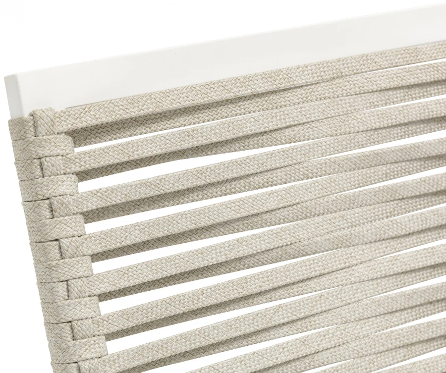 Maldives Mesh And Rope Fabric Outdoor Patio Dining Side Chair - Image 20