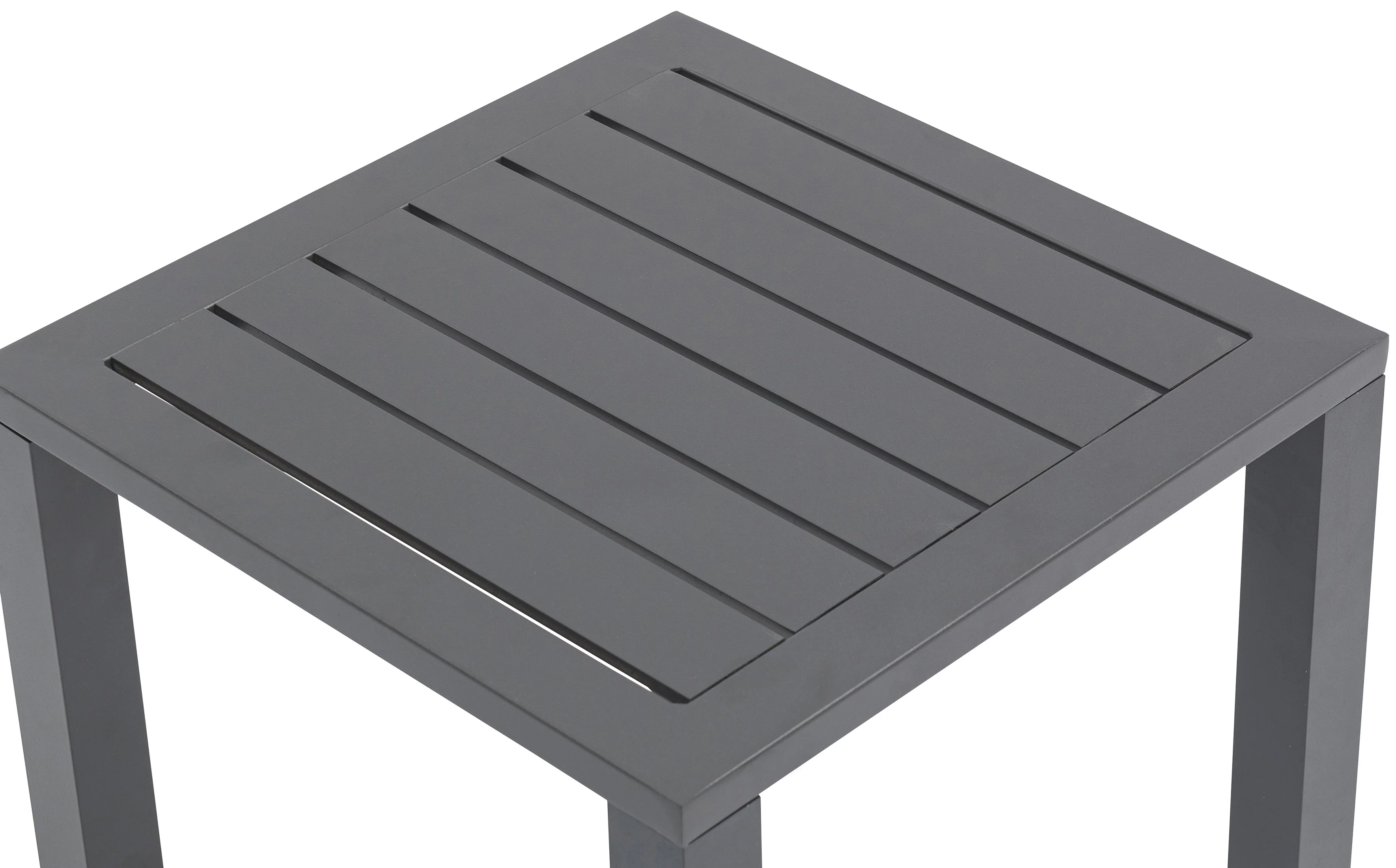Maldives Aluminum Outdoor Patio End Table - Image 5