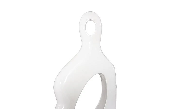 Male Sculpture, Gel Coat White, Colossal - Image 3