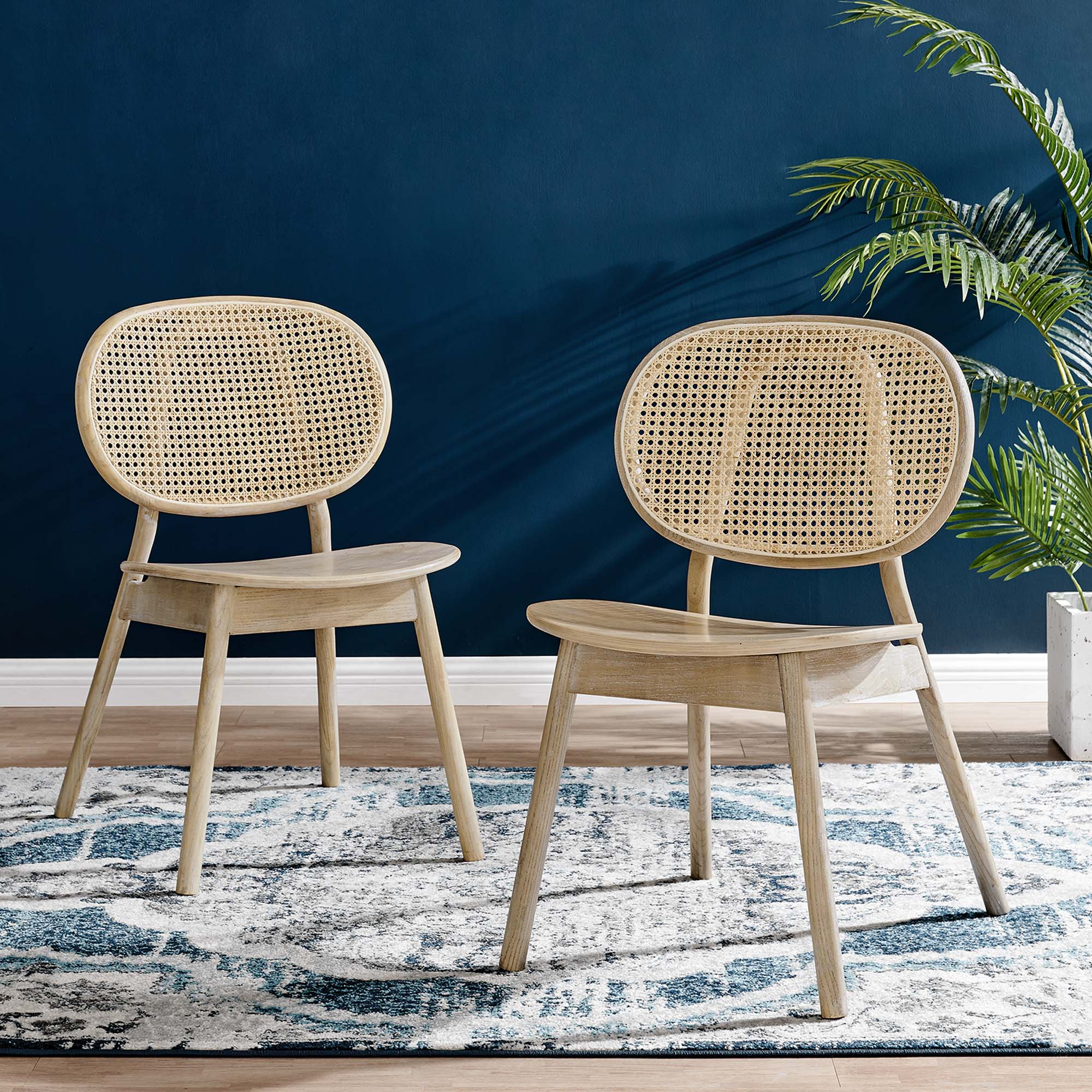 Malina Wood Dining Side Chair Set of 2 - Image 10