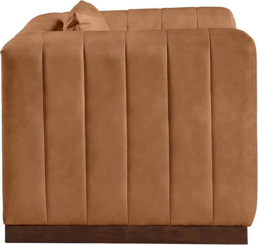 Mallina Vegan Leather Upholstered Accent Chair - Image 23