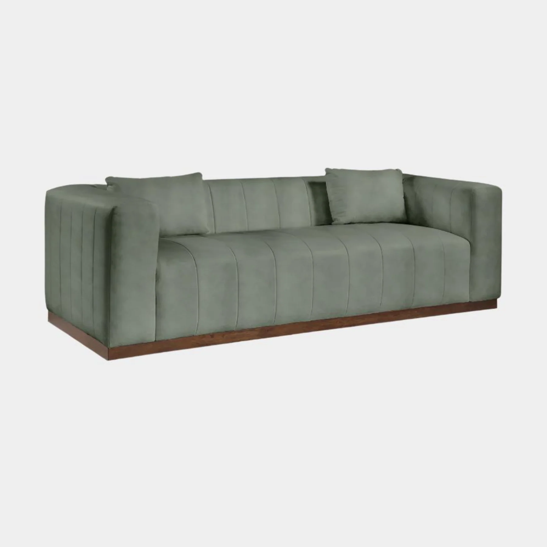Mallina Vegan Leather Upholstered Sofa - Image 17