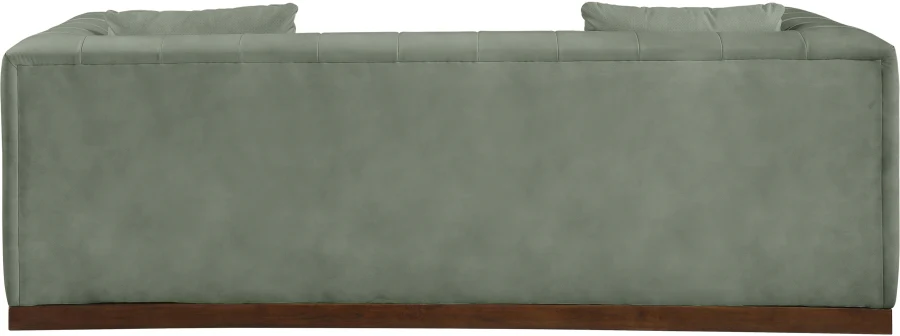 Mallina Vegan Leather Upholstered Sofa - Image 19