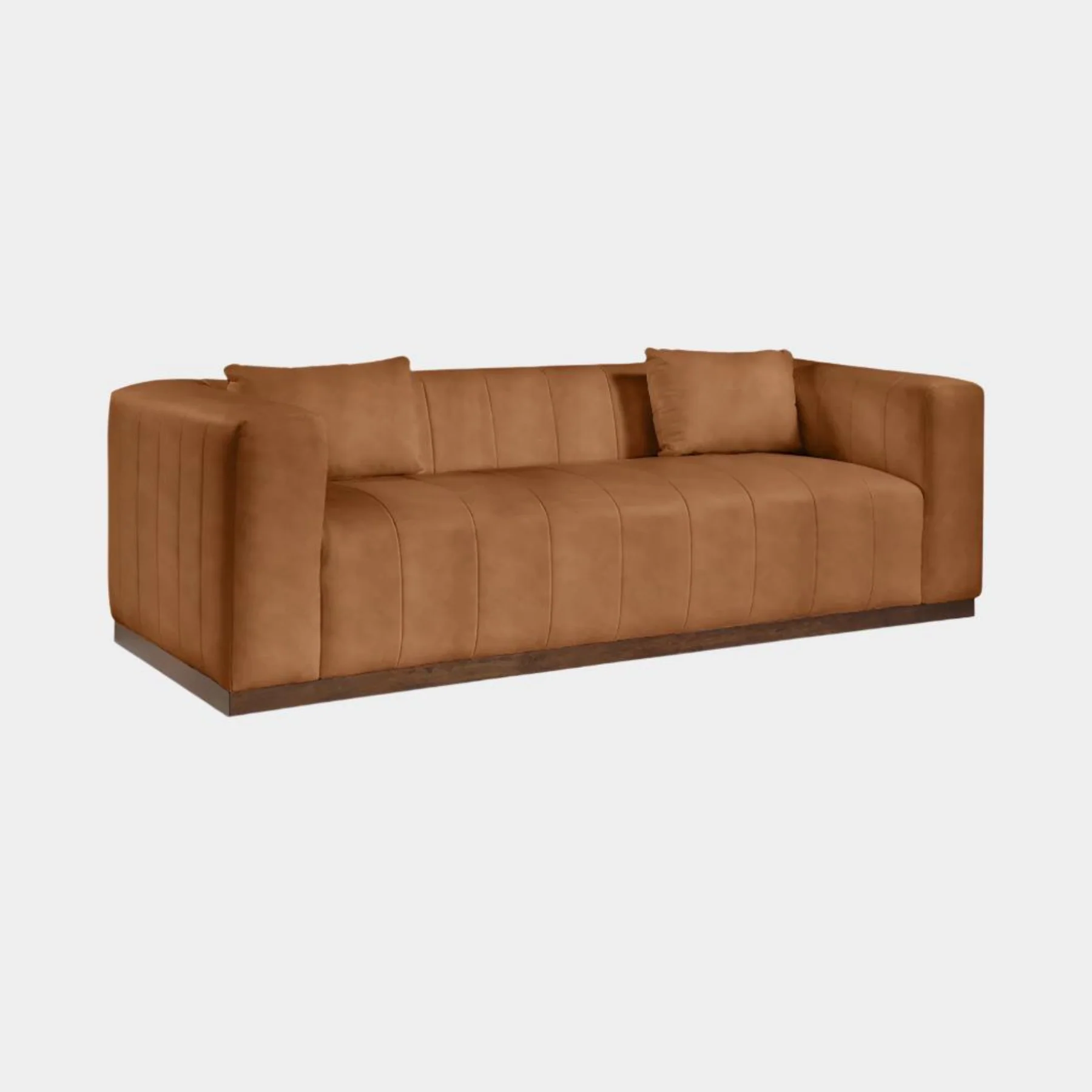 Mallina Vegan Leather Upholstered Sofa - Image 25