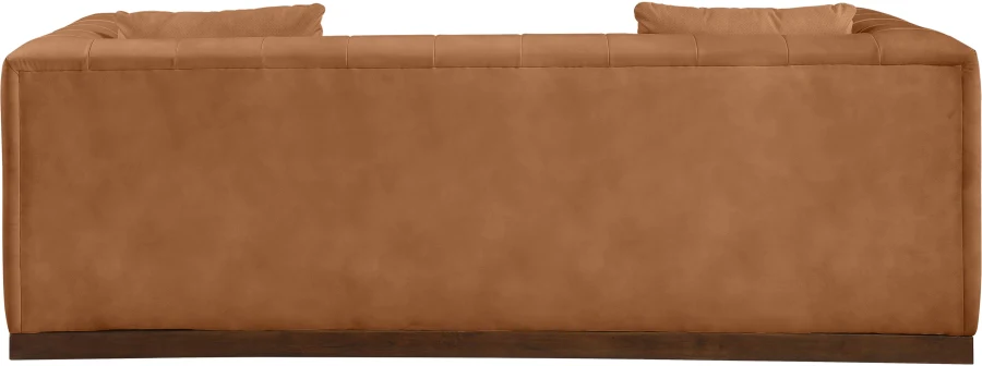 Mallina Vegan Leather Upholstered Sofa - Image 27