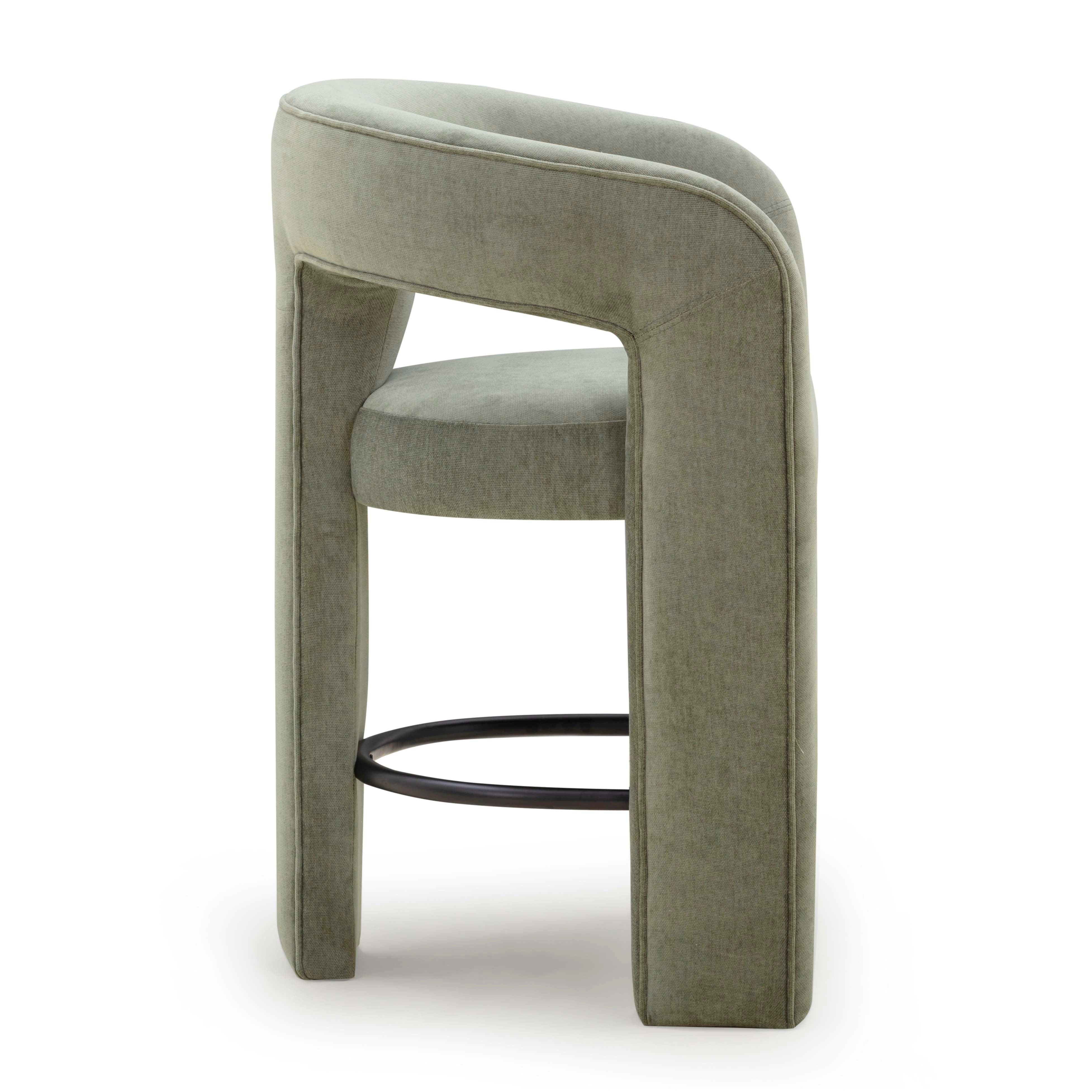 Malone Performance Chenille Stool - Image 36