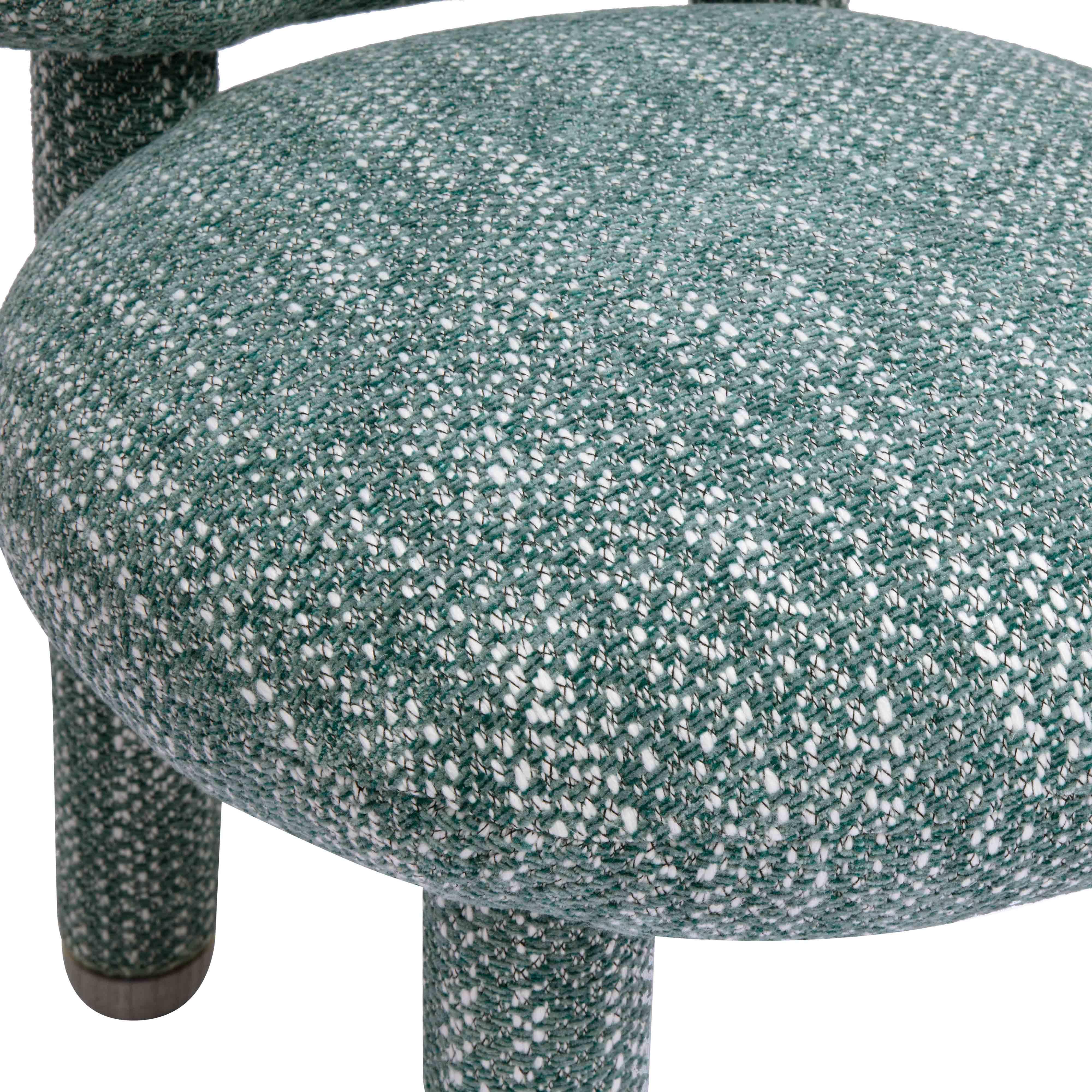 Manu Nubby Performance Fabric Side Chair - Image 5