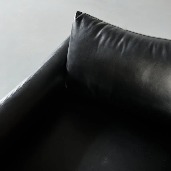 MAPLETON - Black Vegan Leather Chair - Image 10