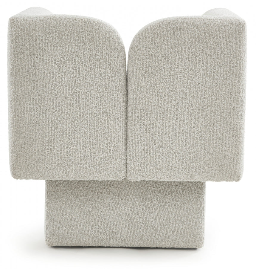 Marcel Boucle Fabric Upholstered Chair - Image 12