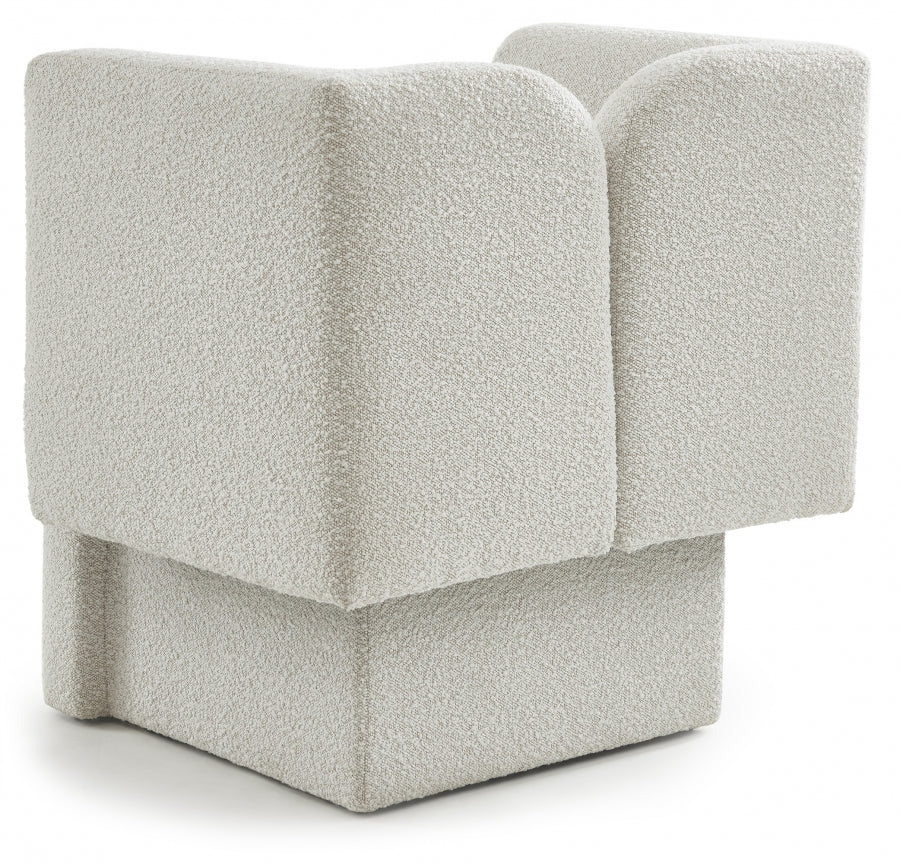 Marcel Boucle Fabric Upholstered Chair - Image 13