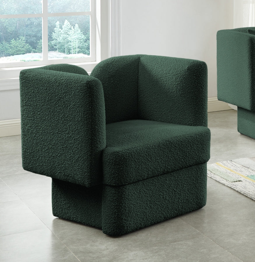 Marcel Boucle Fabric Upholstered Chair - Image 20