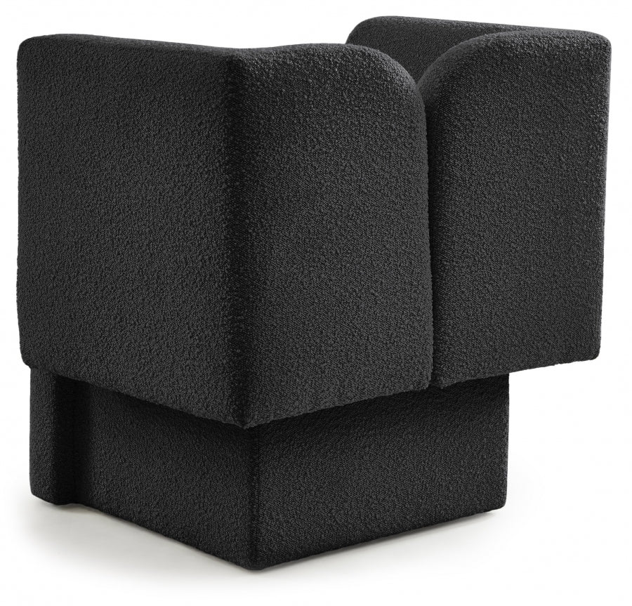 Marcel Boucle Fabric Upholstered Chair - Image 4