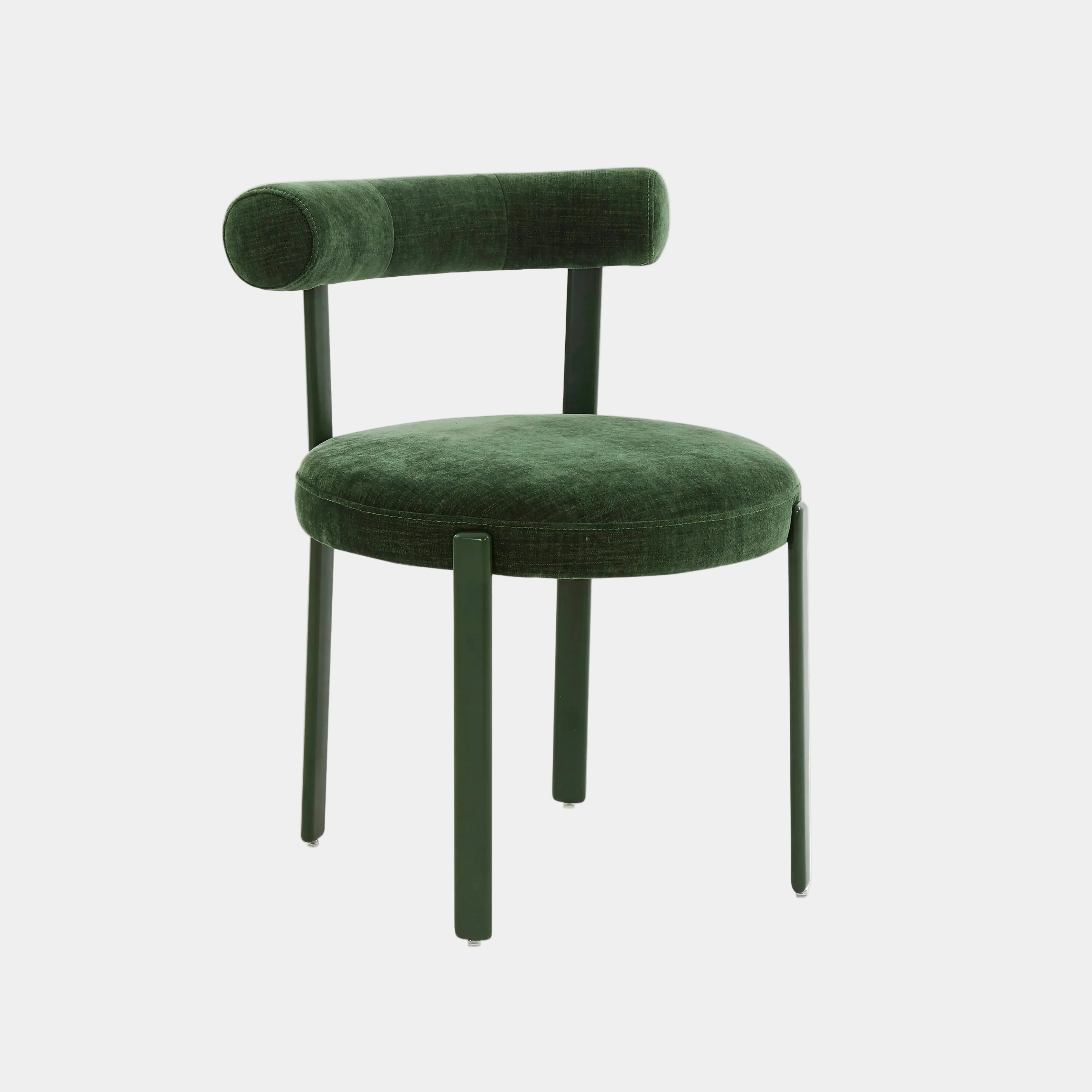 Margaret Performance Chenille Bolster Back Dining Chair