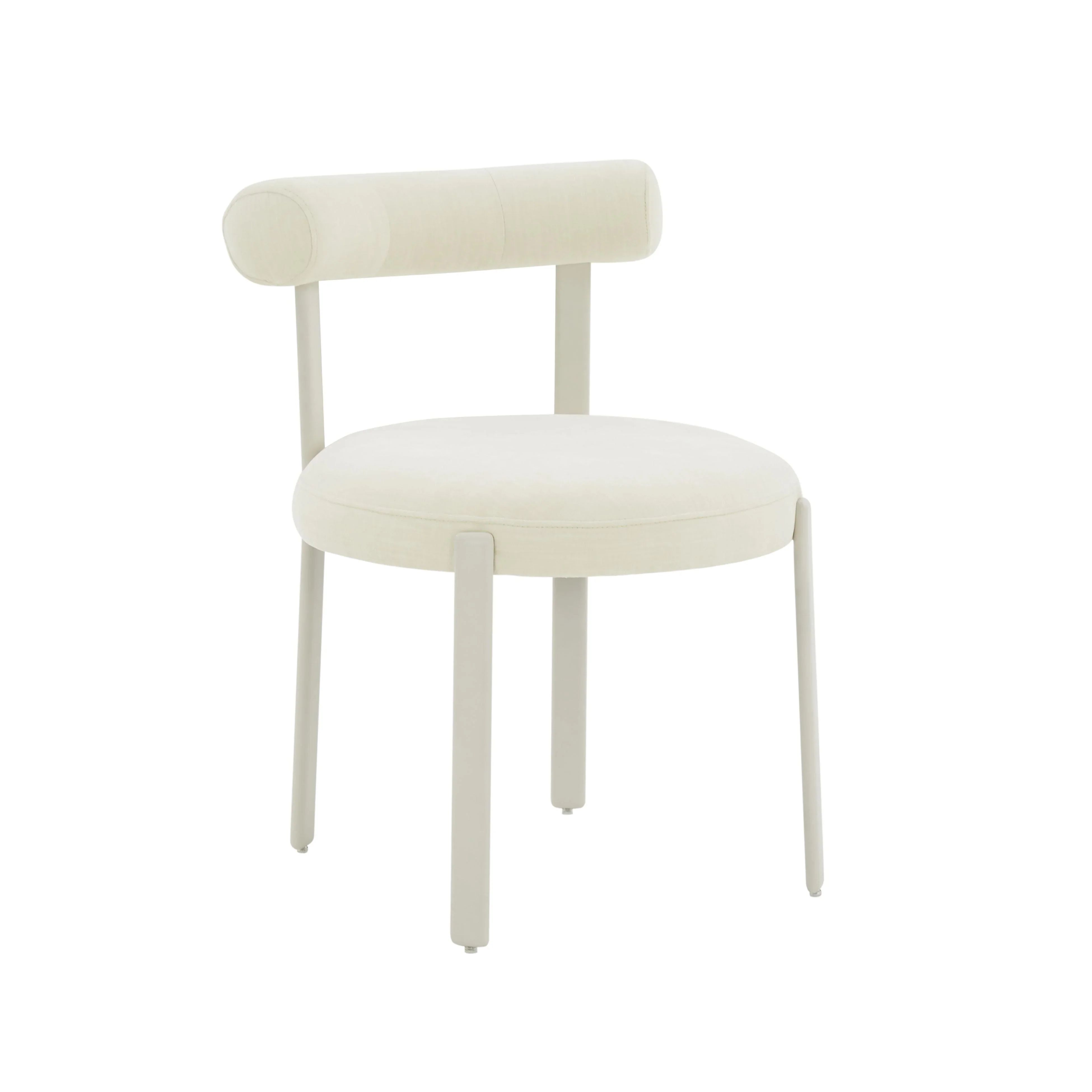 Margaret Performance Chenille Bolster Back Dining Chair - Image 7