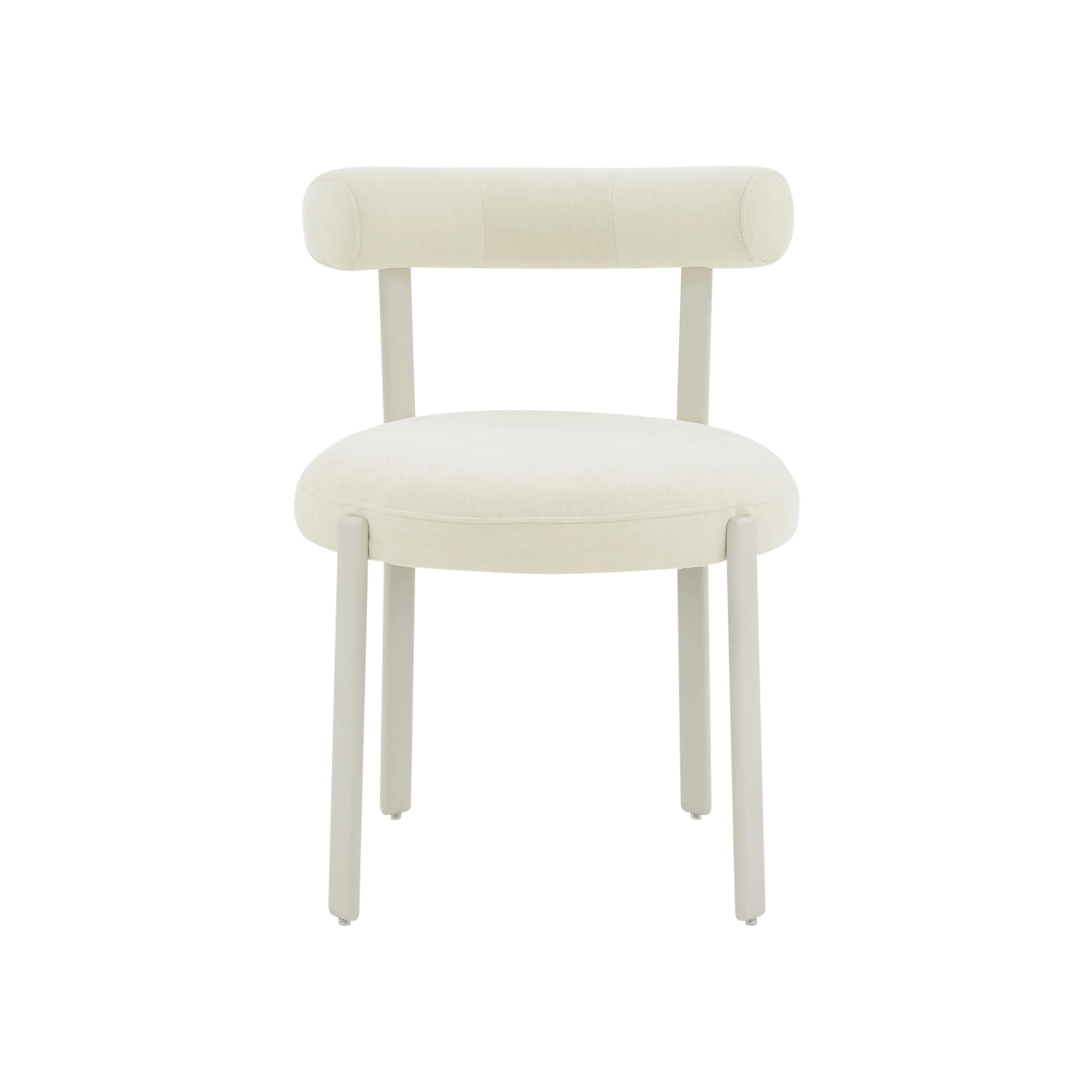Margaret Performance Chenille Bolster Back Dining Chair - Image 9
