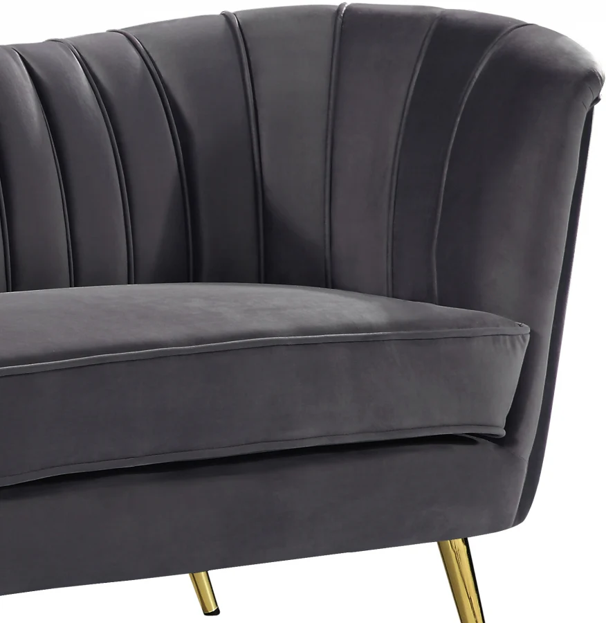 Margo Velvet Upholstered Chair - Image 10