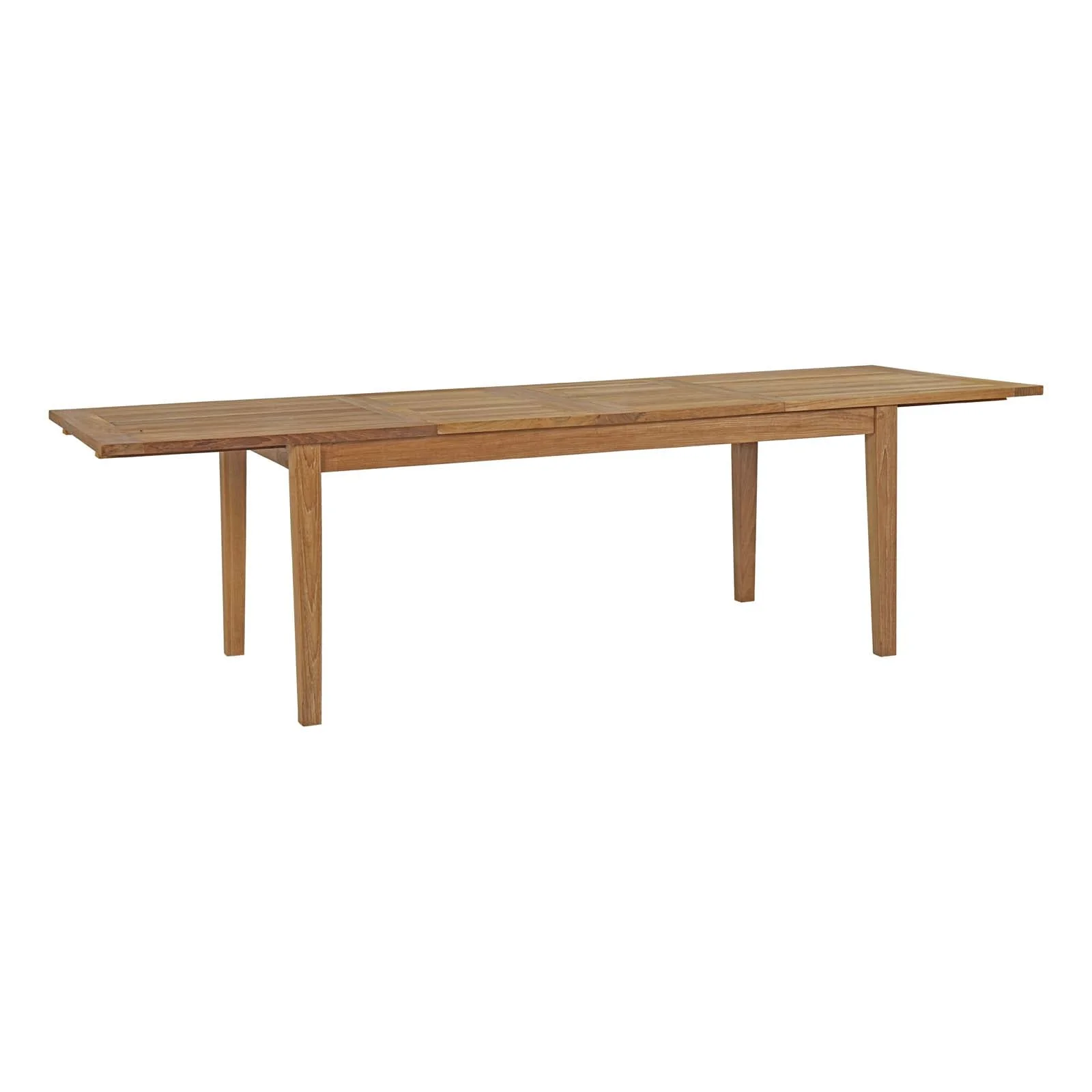 Marina 11 Piece Outdoor Patio Teak Dining Set in Natural - Image 8