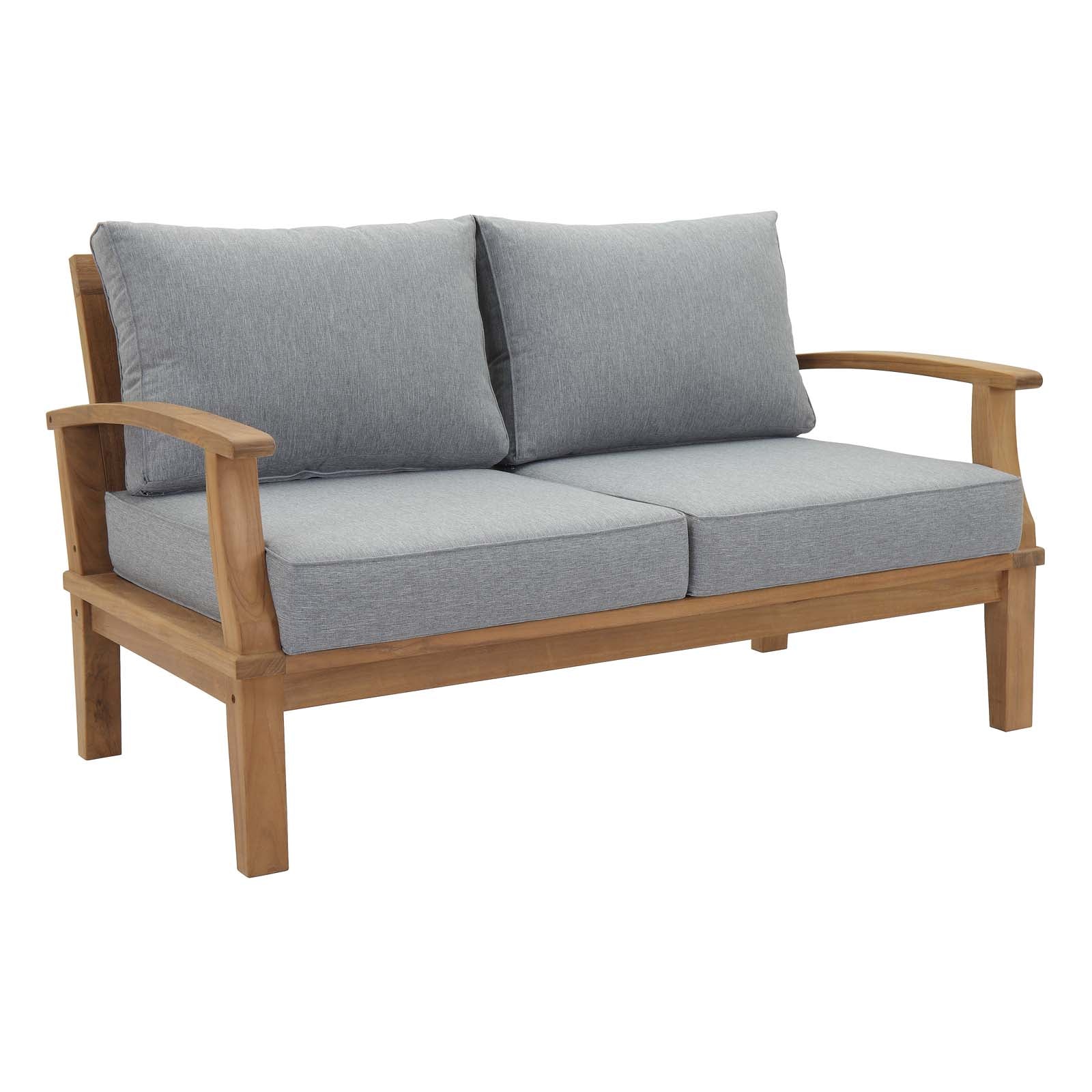 Marina 4 Piece Outdoor Patio Teak Set - Image 3