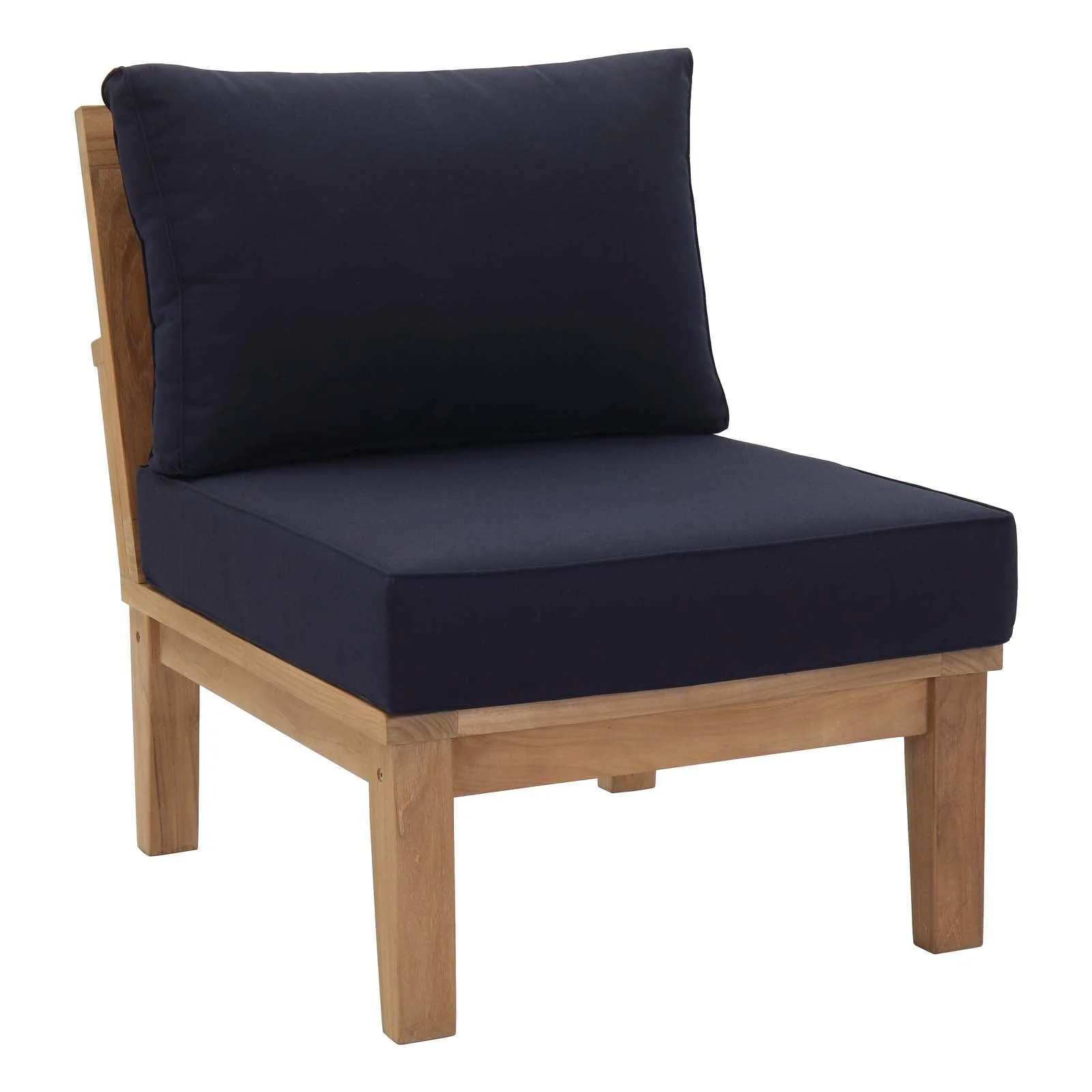 Marina 8 Piece Outdoor Patio Teak Set - Image 15