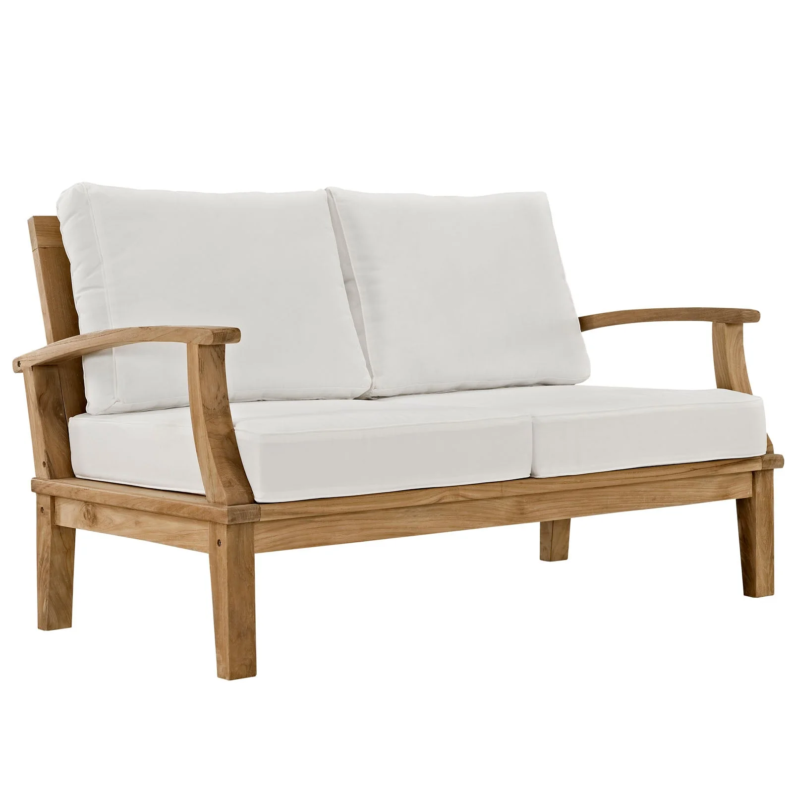 Marina 8 Piece Outdoor Patio Teak Set - Image 21