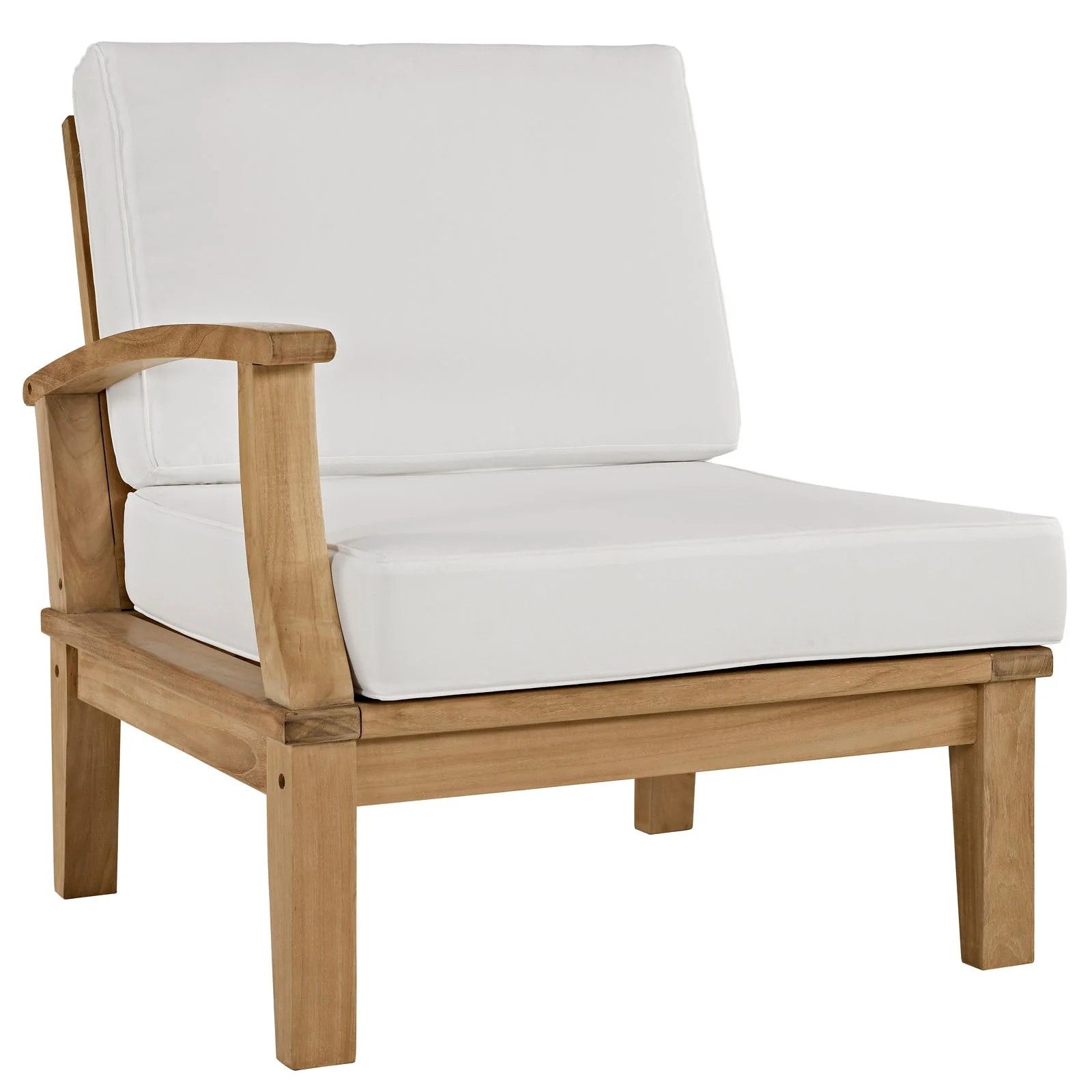Marina 8 Piece Outdoor Patio Teak Set - Image 26
