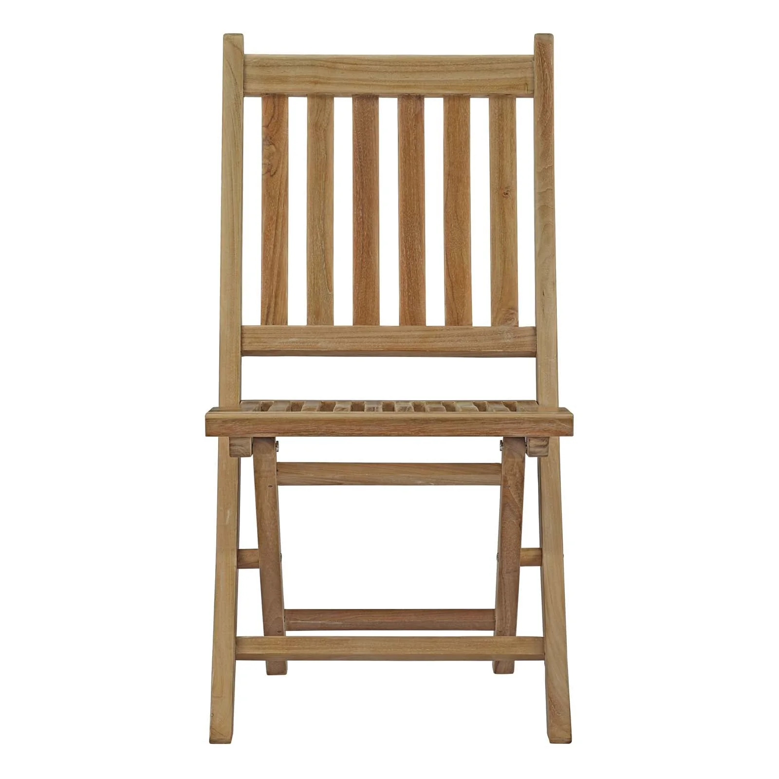 Marina 9 Piece Outdoor Patio Teak Dining Set in Natural - Image 5