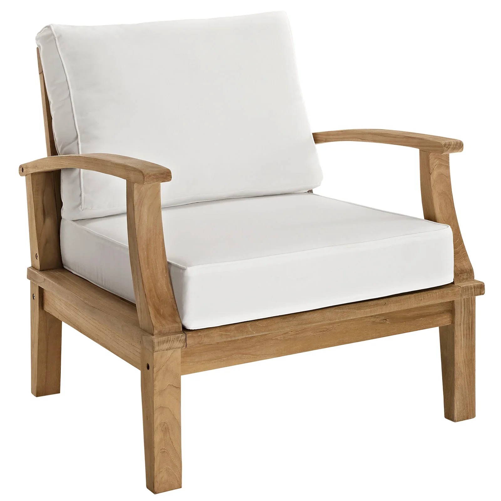 Marina 9 Piece Outdoor Patio Teak Set - Image 25