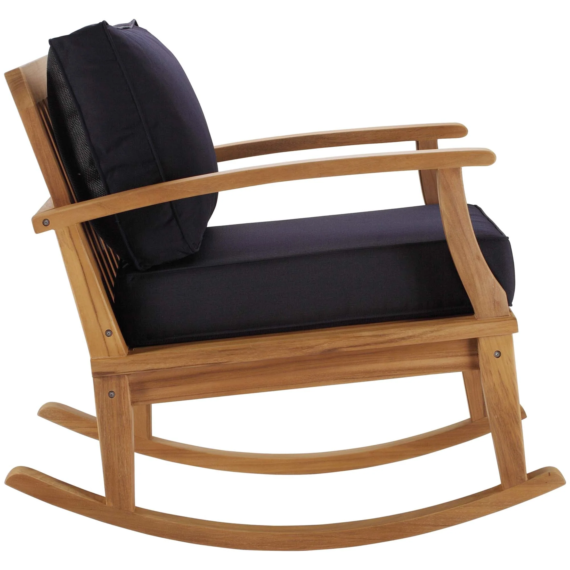 Marina Outdoor Patio Teak Rocking Chair - Image 10