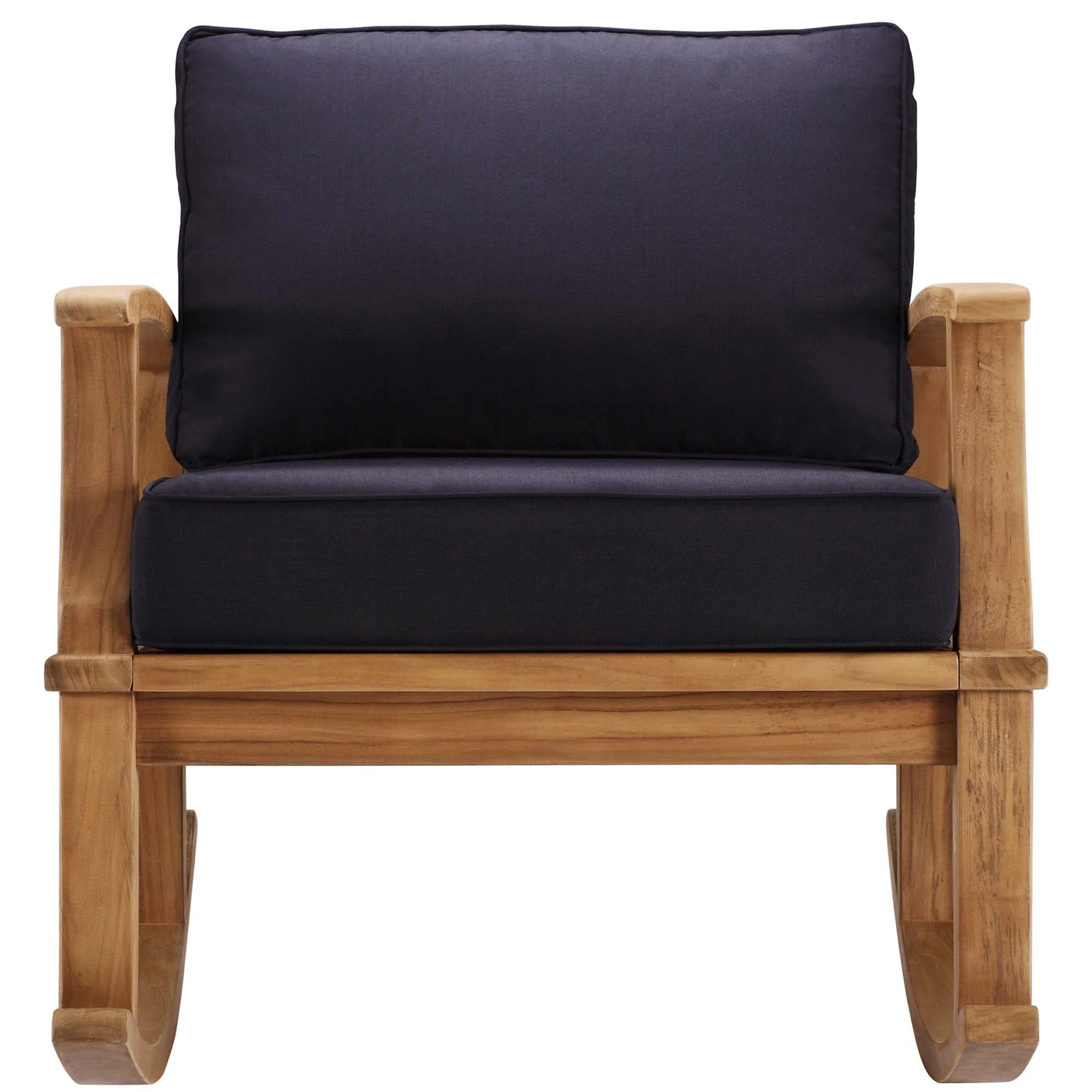 Marina Outdoor Patio Teak Rocking Chair - Image 12