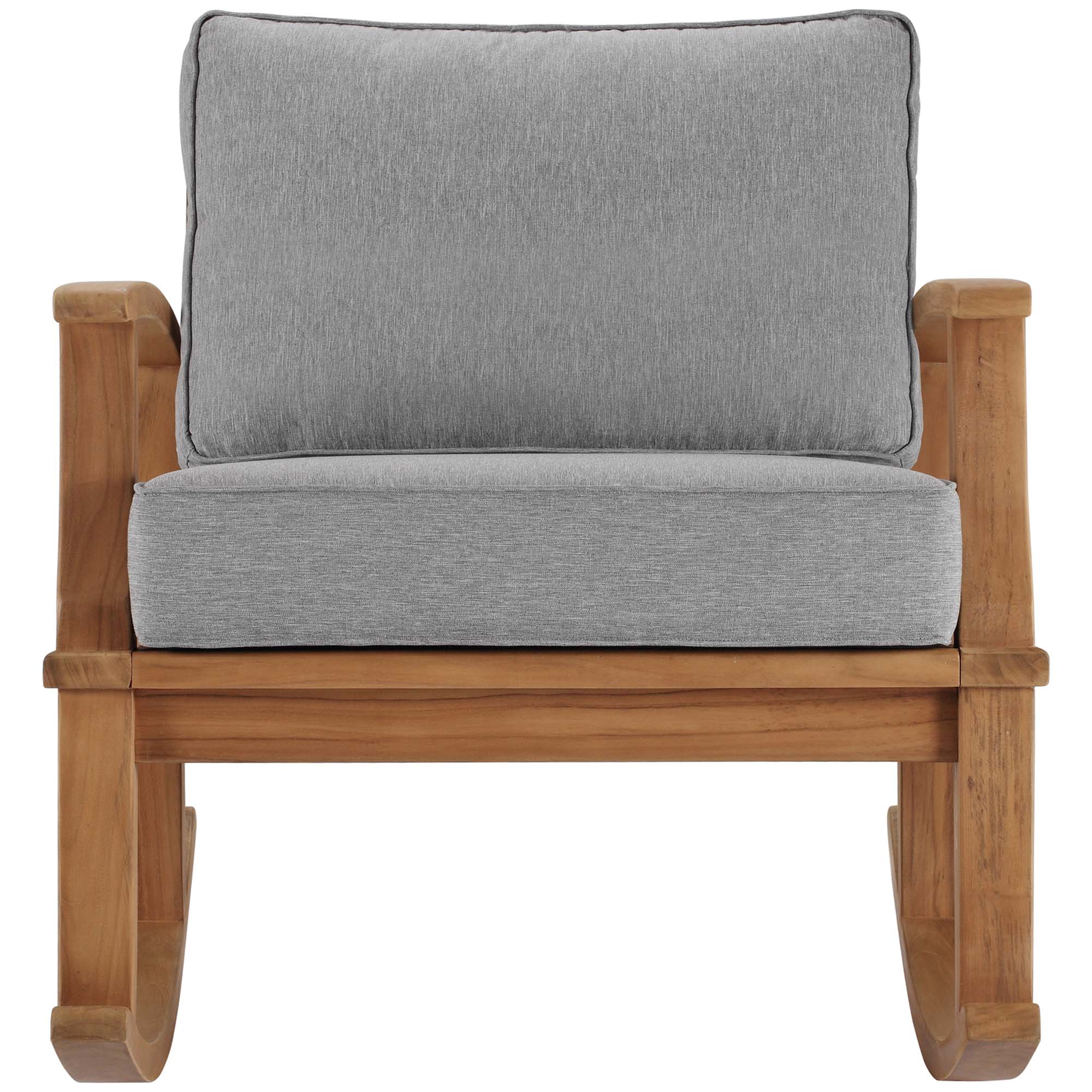 Marina Outdoor Patio Teak Rocking Chair - Image 2