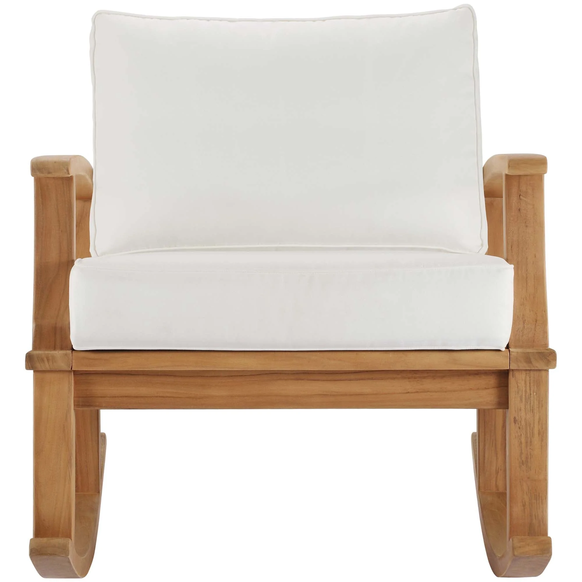 Marina Outdoor Patio Teak Rocking Chair - Image 20