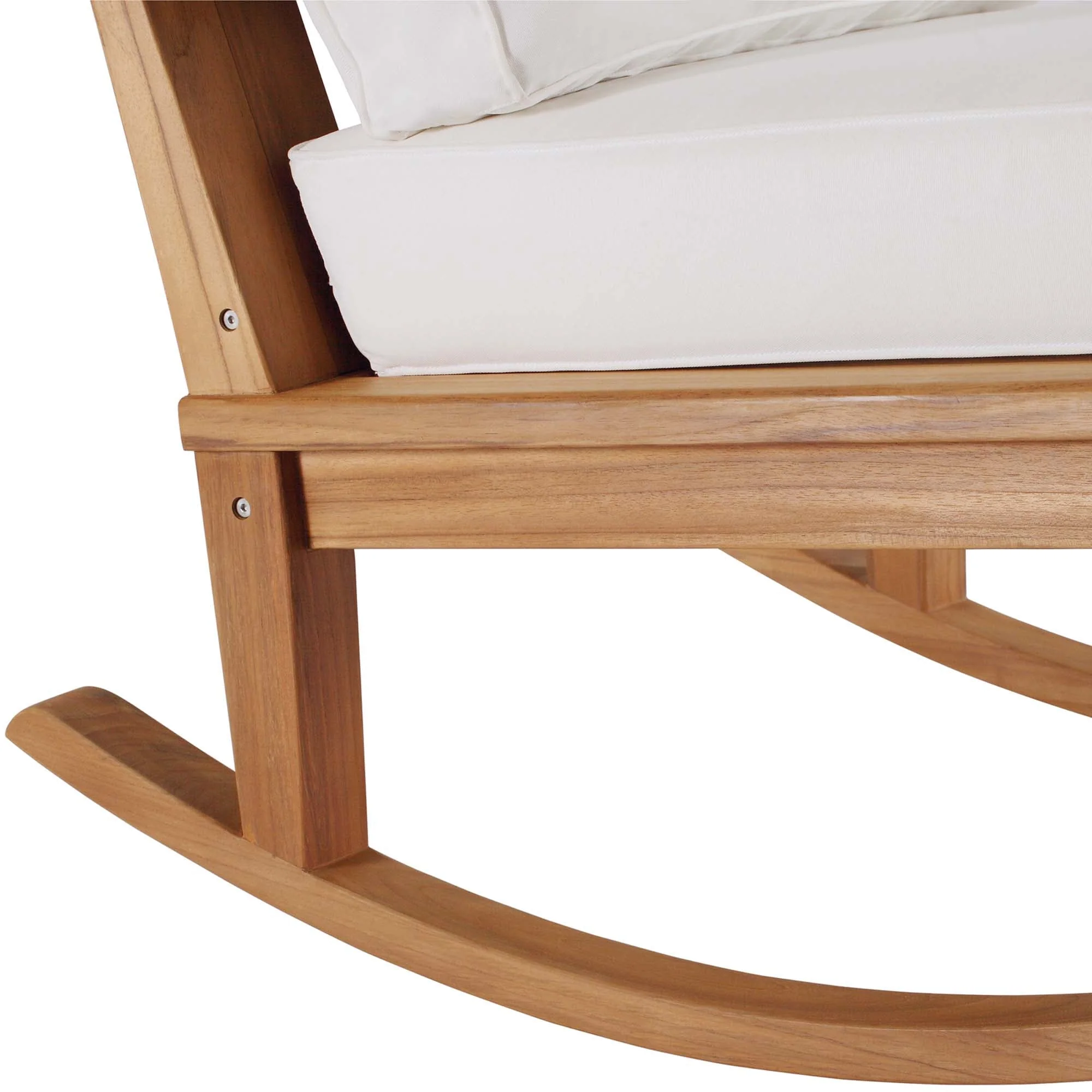 Marina Outdoor Patio Teak Rocking Chair - Image 22