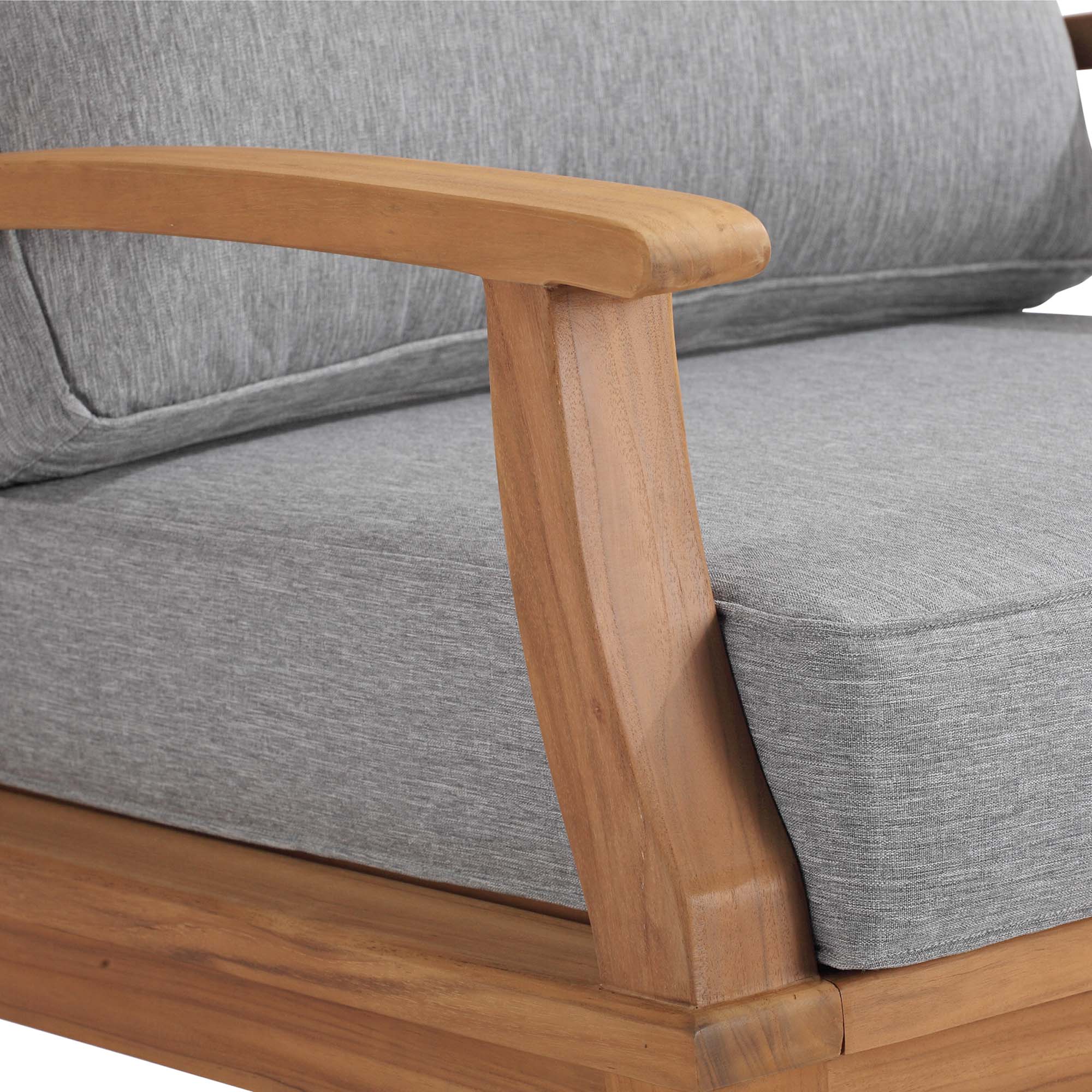 Marina Outdoor Patio Teak Rocking Chair - Image 5