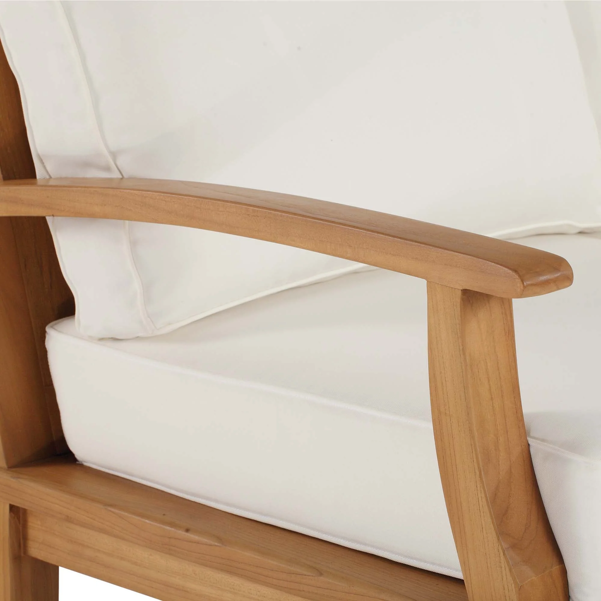 Marina Outdoor Patio Teak Sofa - Image 26