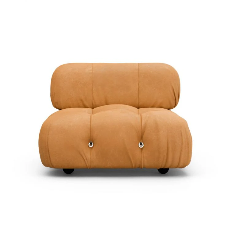Mario Bellini Vegan Leather Sofa - Middle Module (Reproduction) - Image 3
