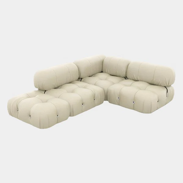 Mario Bellini Vegan Leather Sofa - Middle Module (Reproduction) - Image 5