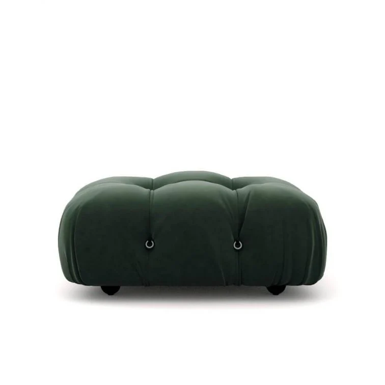 Mario Bellini Velvet Ottoman (Reproduction) - Image 7