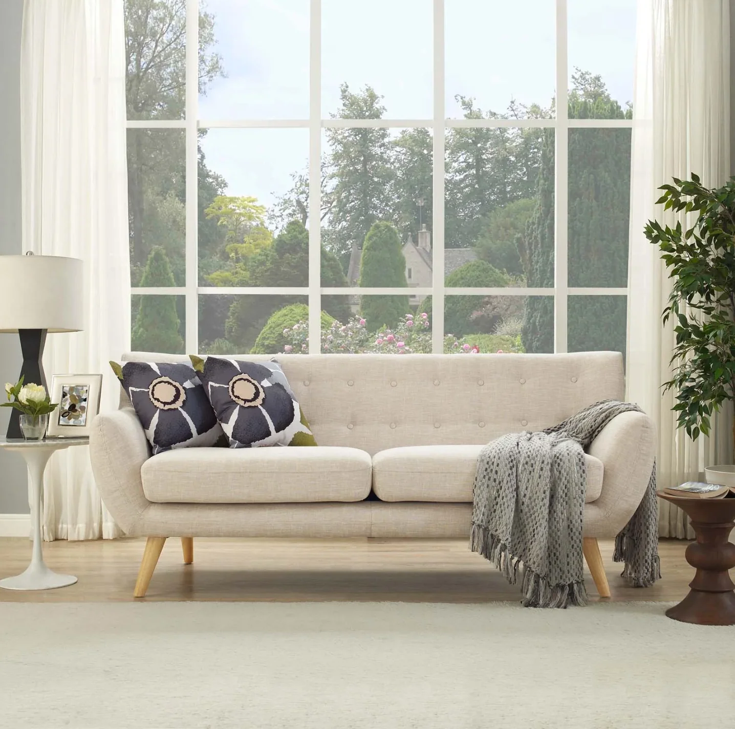 Mark Fabric Sofa - Image 2