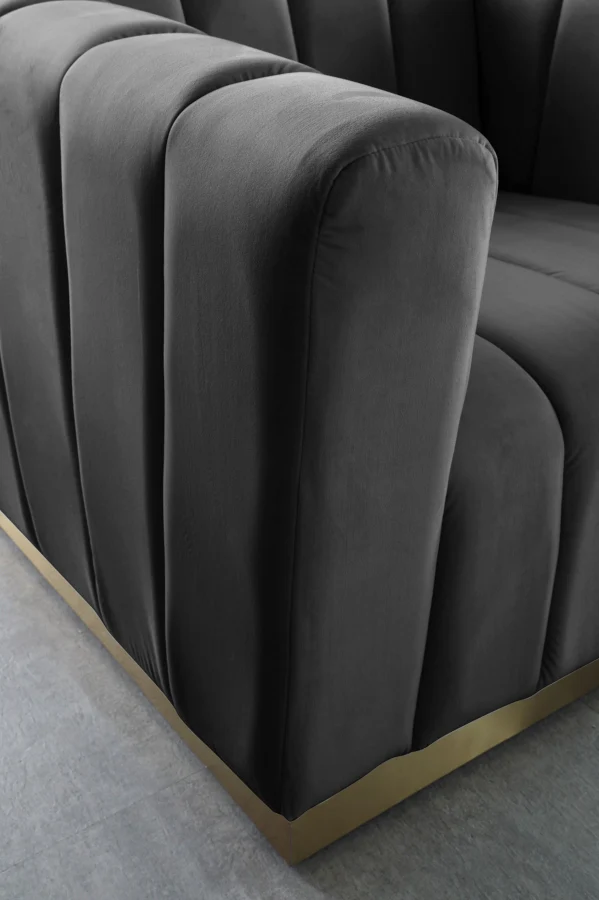 Marlon Velvet Upholstered Chair - Image 13