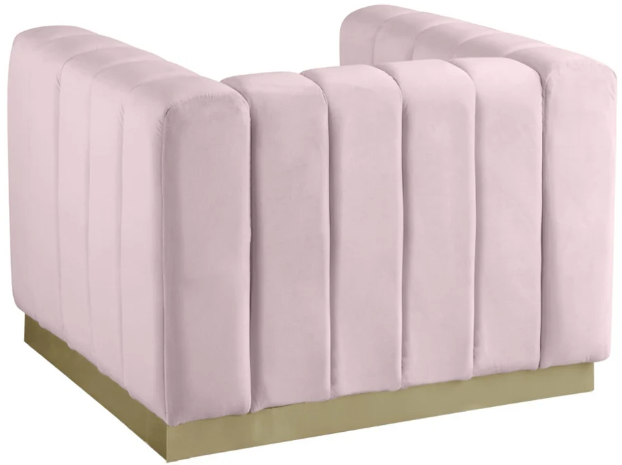 Marlon Velvet Upholstered Chair - Image 54