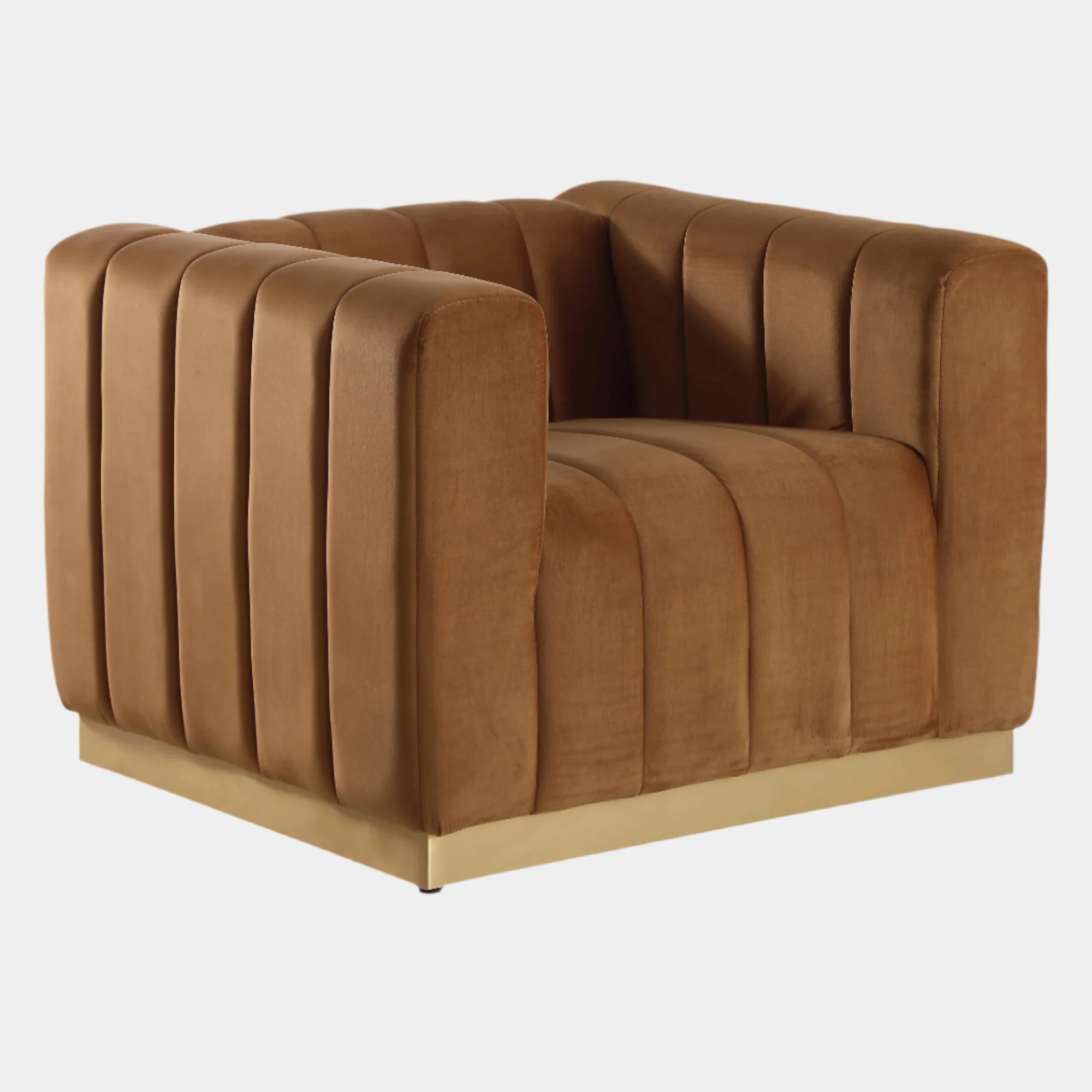 Marlon Velvet Upholstered Chair - Image 55