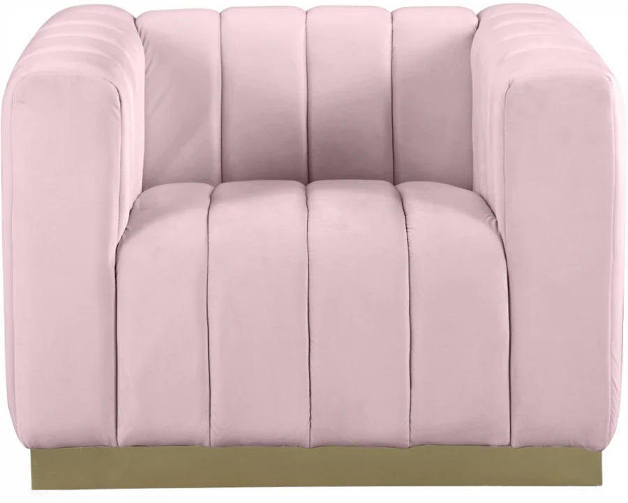 Marlon Velvet Upholstered Chair - Image 56