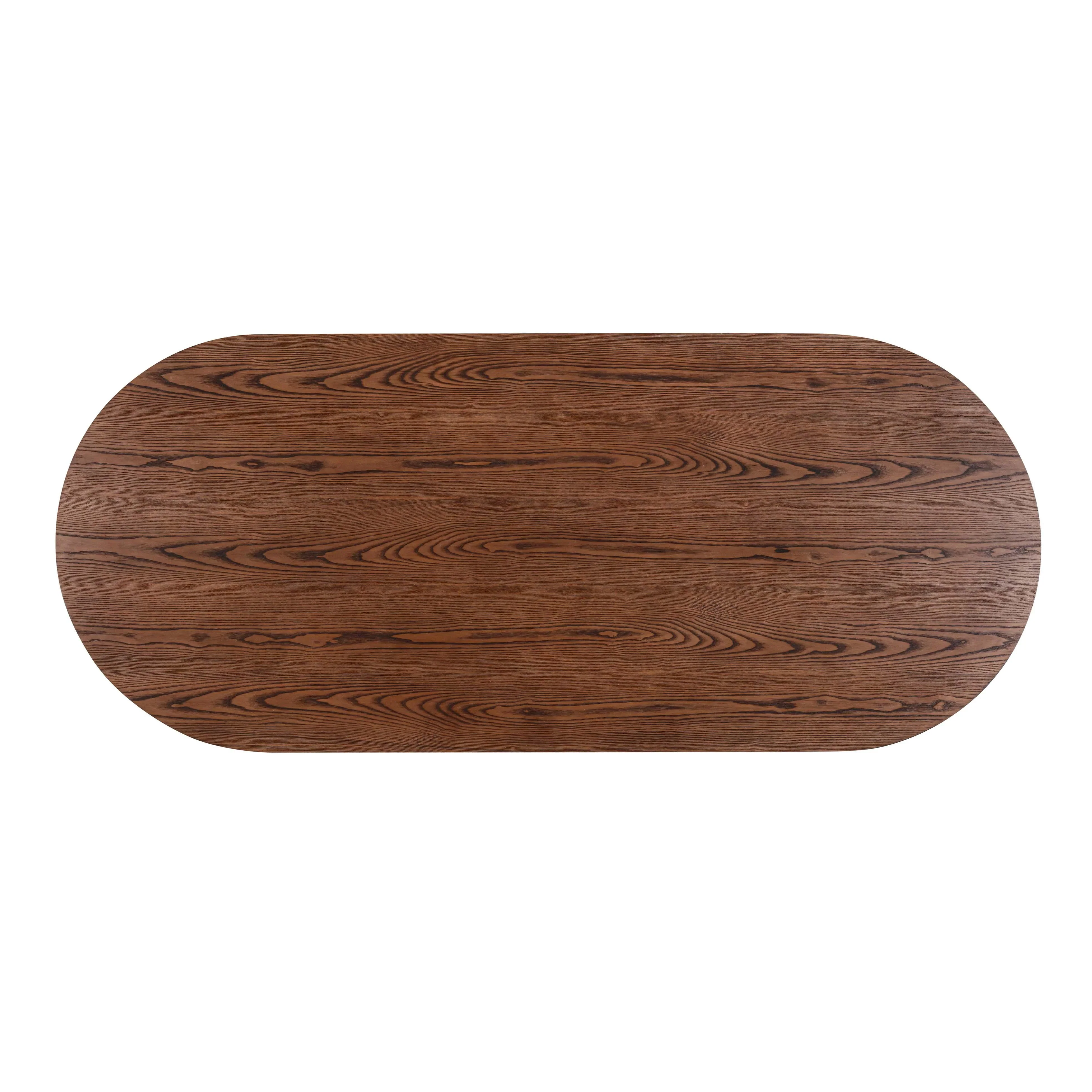 Marlow 102" Wood Oval Dining Table - Image 12