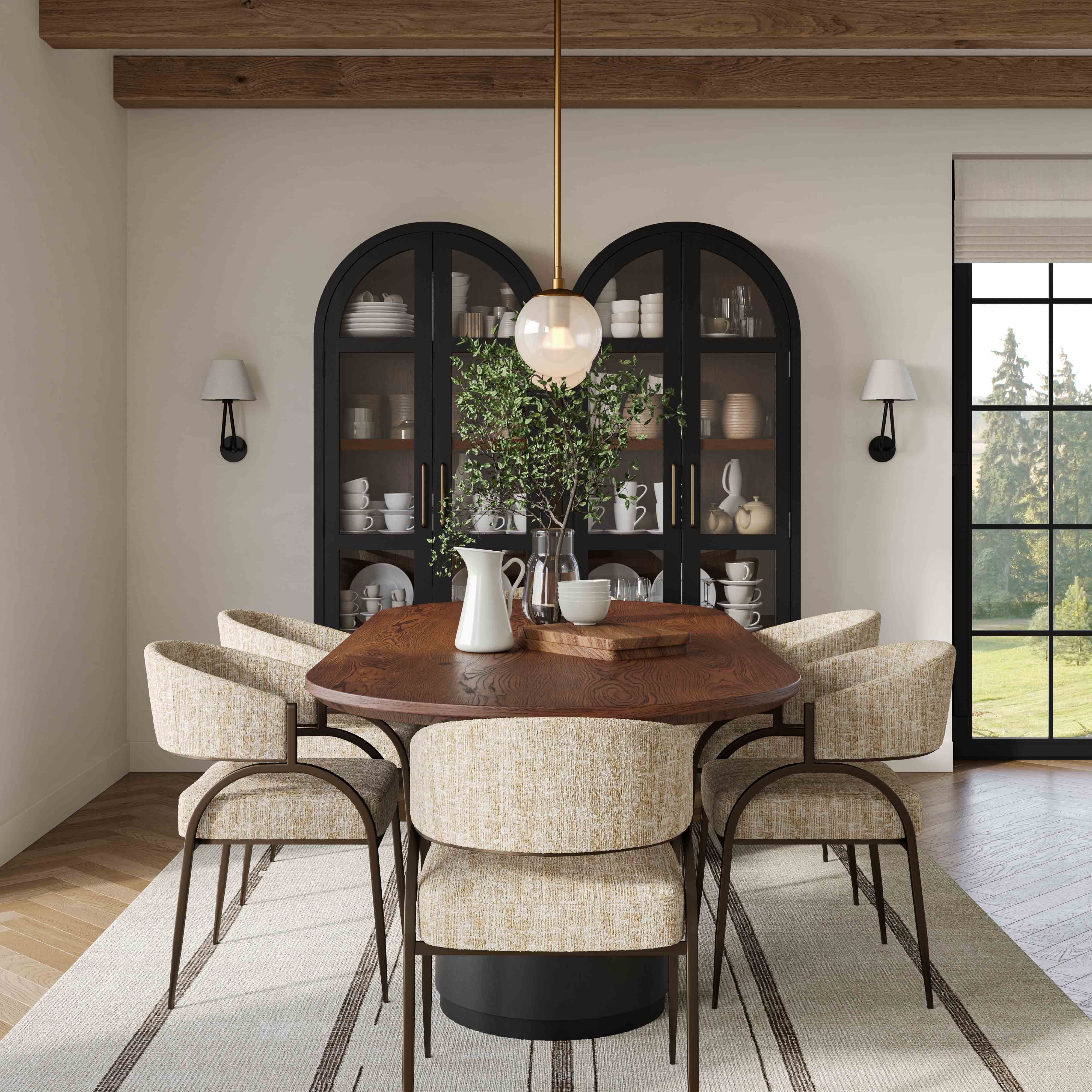 Marlow 102" Wood Oval Dining Table - Image 9