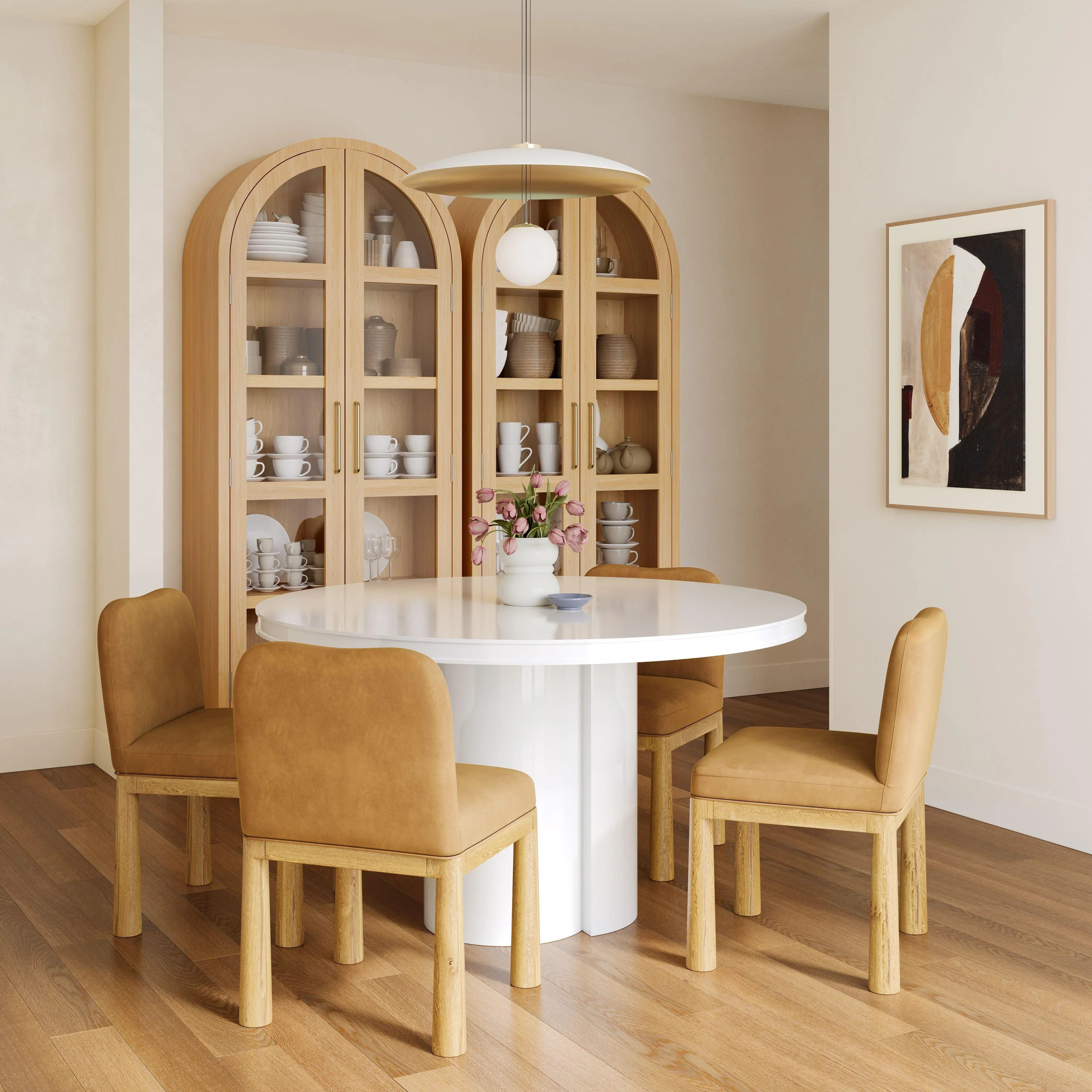 Marlow Wood Display Cabinet - Image 9